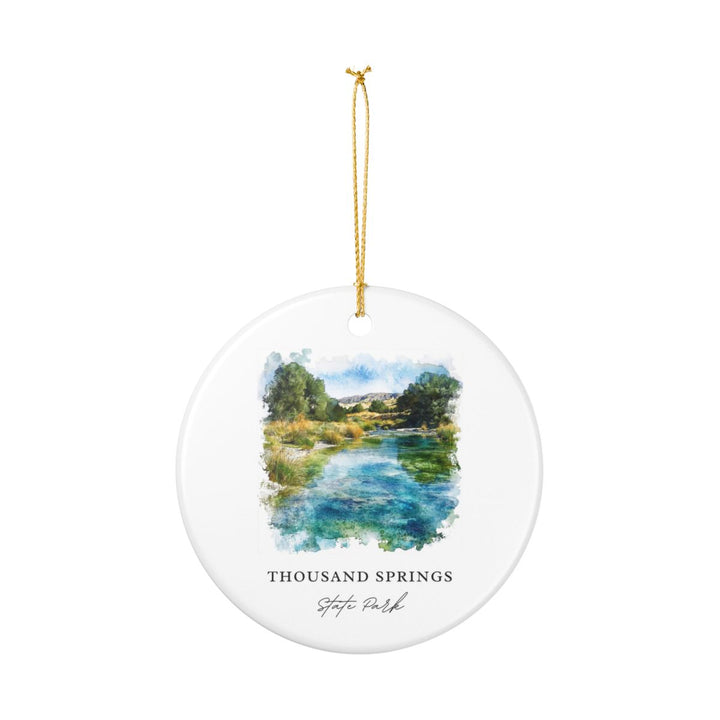 Thousand Springs State Park Idaho Ornament: Unique Thousand Springs State Park Idaho Souvenir, Thousand Springs State Park Idaho Xmas Decor