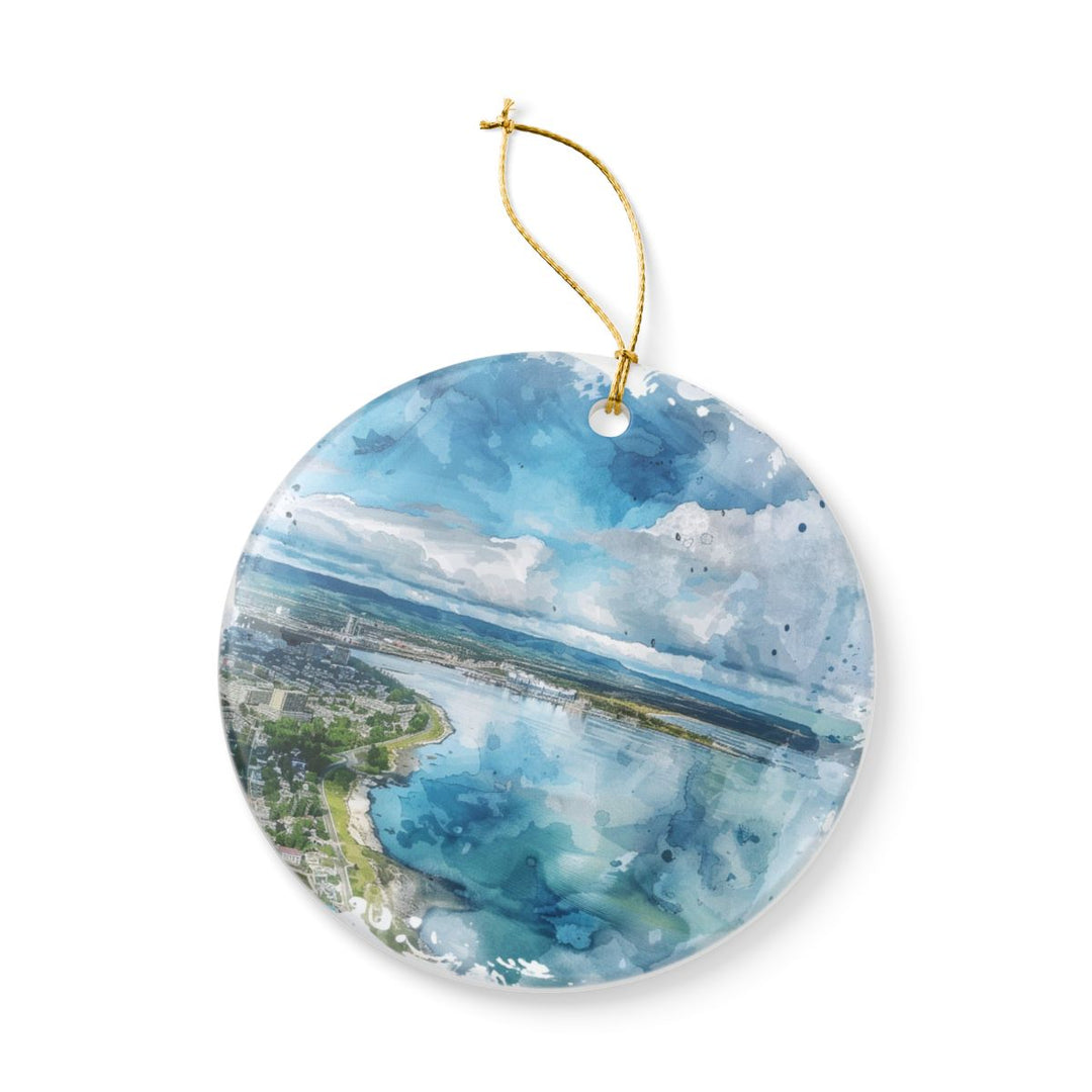 Thunder Bay Ornament: Unique Thunder Bay Souvenir, Thunder Bay Xmas Decor, and Authentic Thunder Bay Gift