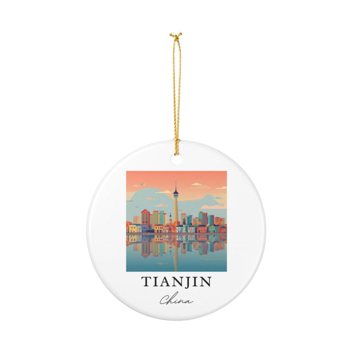 Tianjin China Ornament: Unique Tianjin Souvenir, Tianjin China Xmas Decor, and Authentic Tianjin Gift