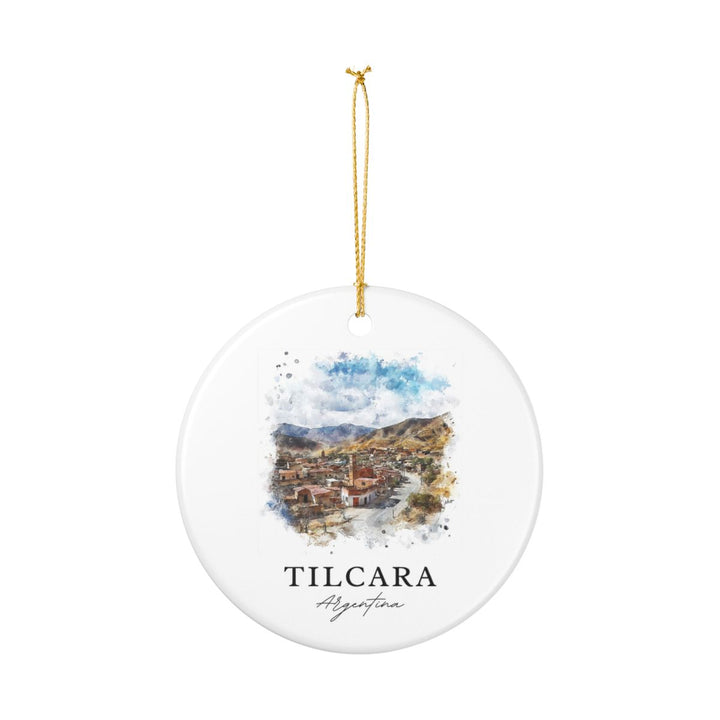 Tilcara Argentina Ornament: Unique Tilcara Souvenir, Tilcara Argentina Xmas Decor, and Authentic Tilcara Gift