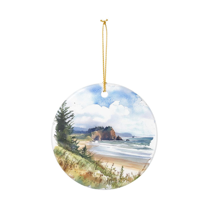 Tillamook Oregon Ornament: Unique Tillamook Souvenir, Tillamook Oregon Xmas Decor, and Authentic Tillamook Gift