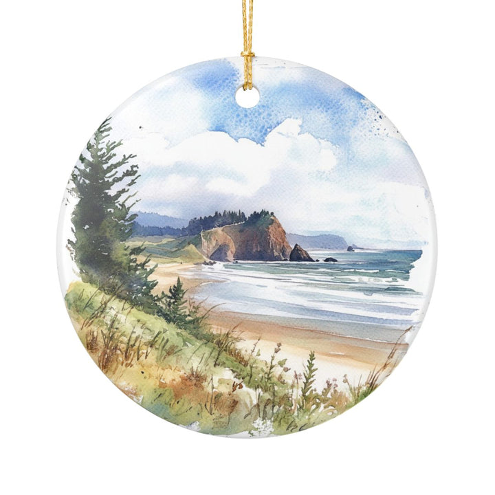 Tillamook Oregon Ornament: Unique Tillamook Souvenir, Tillamook Oregon Xmas Decor, and Authentic Tillamook Gift
