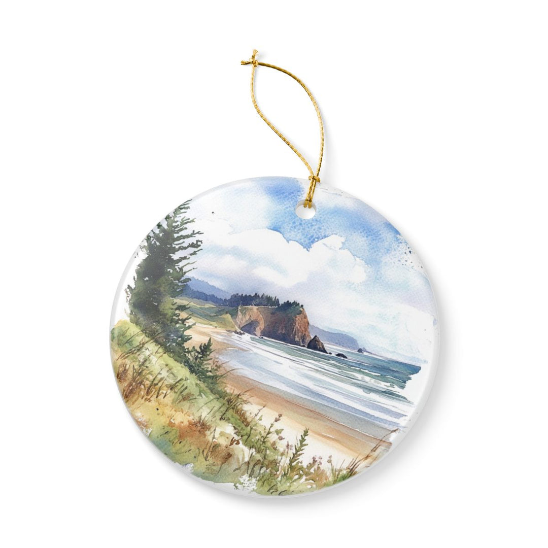 Tillamook Oregon Ornament: Unique Tillamook Souvenir, Tillamook Oregon Xmas Decor, and Authentic Tillamook Gift