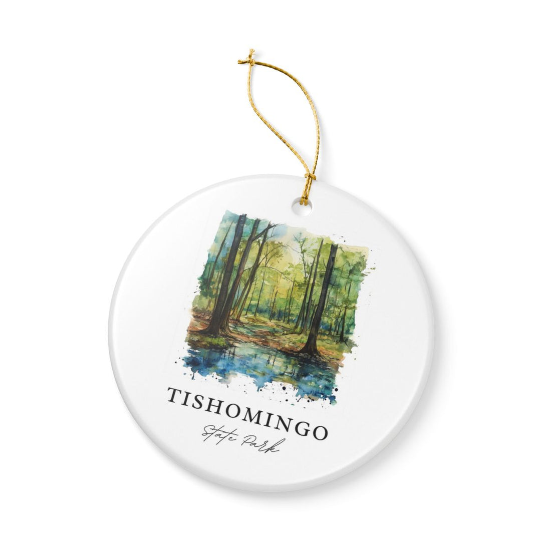 Tishomingo State Park Mississippi Ornament: Unique Tishomingo State Park Souvenir, Tishomingo State Park Mississippi Xmas Decor
