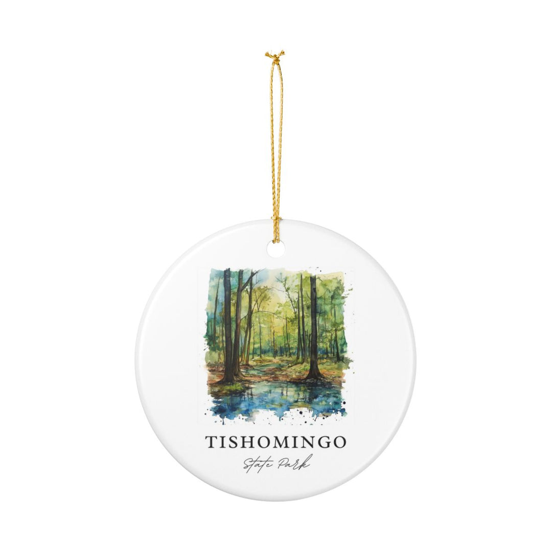 Tishomingo State Park Mississippi Ornament: Unique Tishomingo State Park Souvenir, Tishomingo State Park Mississippi Xmas Decor