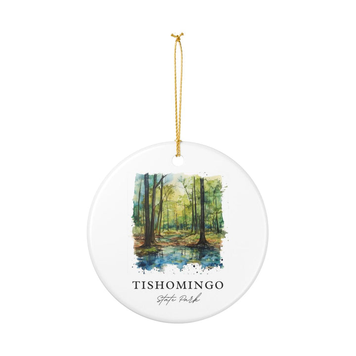 Tishomingo State Park Mississippi Ornament: Unique Tishomingo State Park Souvenir, Tishomingo State Park Mississippi Xmas Decor