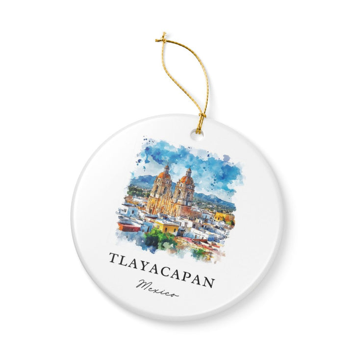 Tlayacapan Mexico Ornament: Unique Tlayacapan Souvenir, Tlayacapan Mexico Xmas Decor, and Authentic Tlayacapan Gift