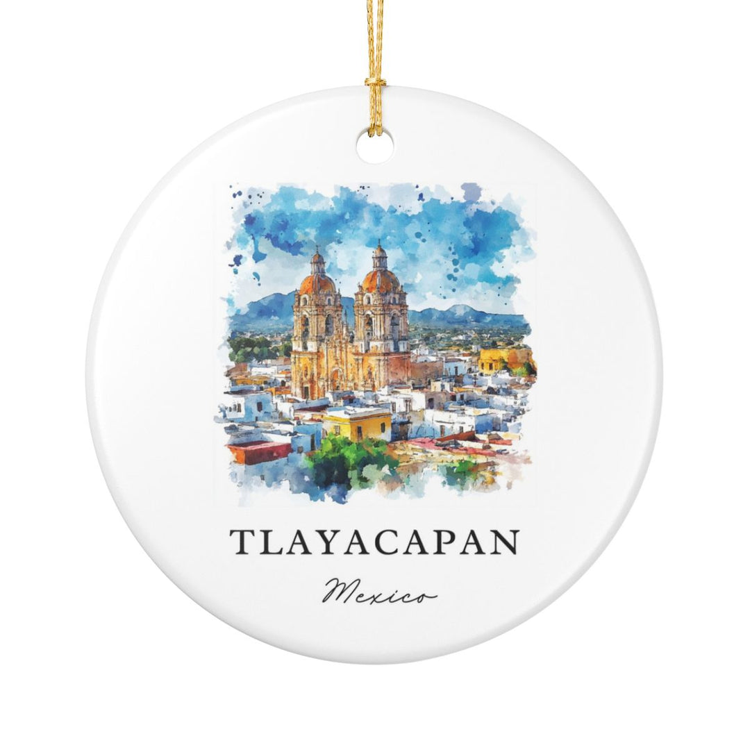 Tlayacapan Mexico Ornament: Unique Tlayacapan Souvenir, Tlayacapan Mexico Xmas Decor, and Authentic Tlayacapan Gift
