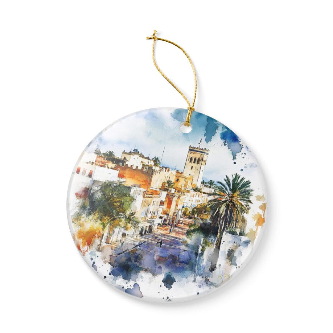 Tlemcen Algeria Ornament: Unique Tlemcen Souvenir, Tlemcen Algeria Xmas Decor, and Authentic Tlemcen Gift
