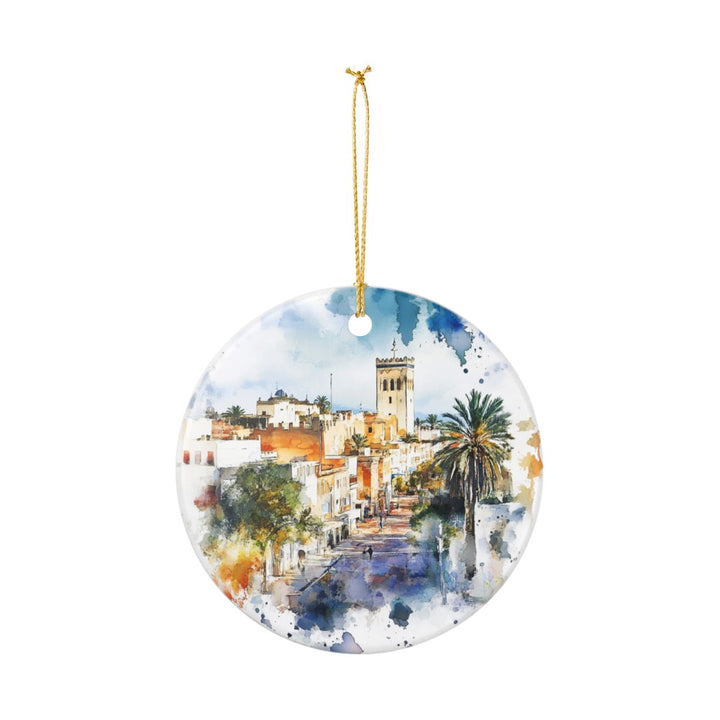 Tlemcen Algeria Ornament: Unique Tlemcen Souvenir, Tlemcen Algeria Xmas Decor, and Authentic Tlemcen Gift