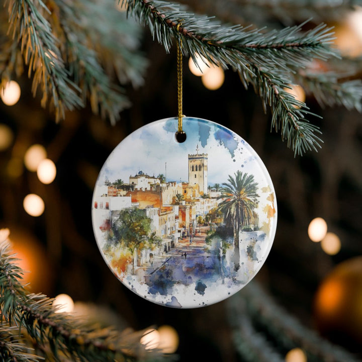 Tlemcen Algeria Ornament: Unique Tlemcen Souvenir, Tlemcen Algeria Xmas Decor, and Authentic Tlemcen Gift