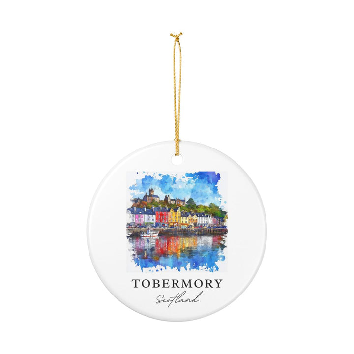 Tobermory Ornament: Unique Tobermory Souvenir, Tobermory Xmas Decor, and Authentic Tobermory Gift