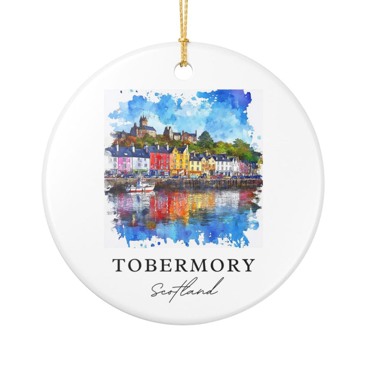 Tobermory Ornament: Unique Tobermory Souvenir, Tobermory Xmas Decor, and Authentic Tobermory Gift