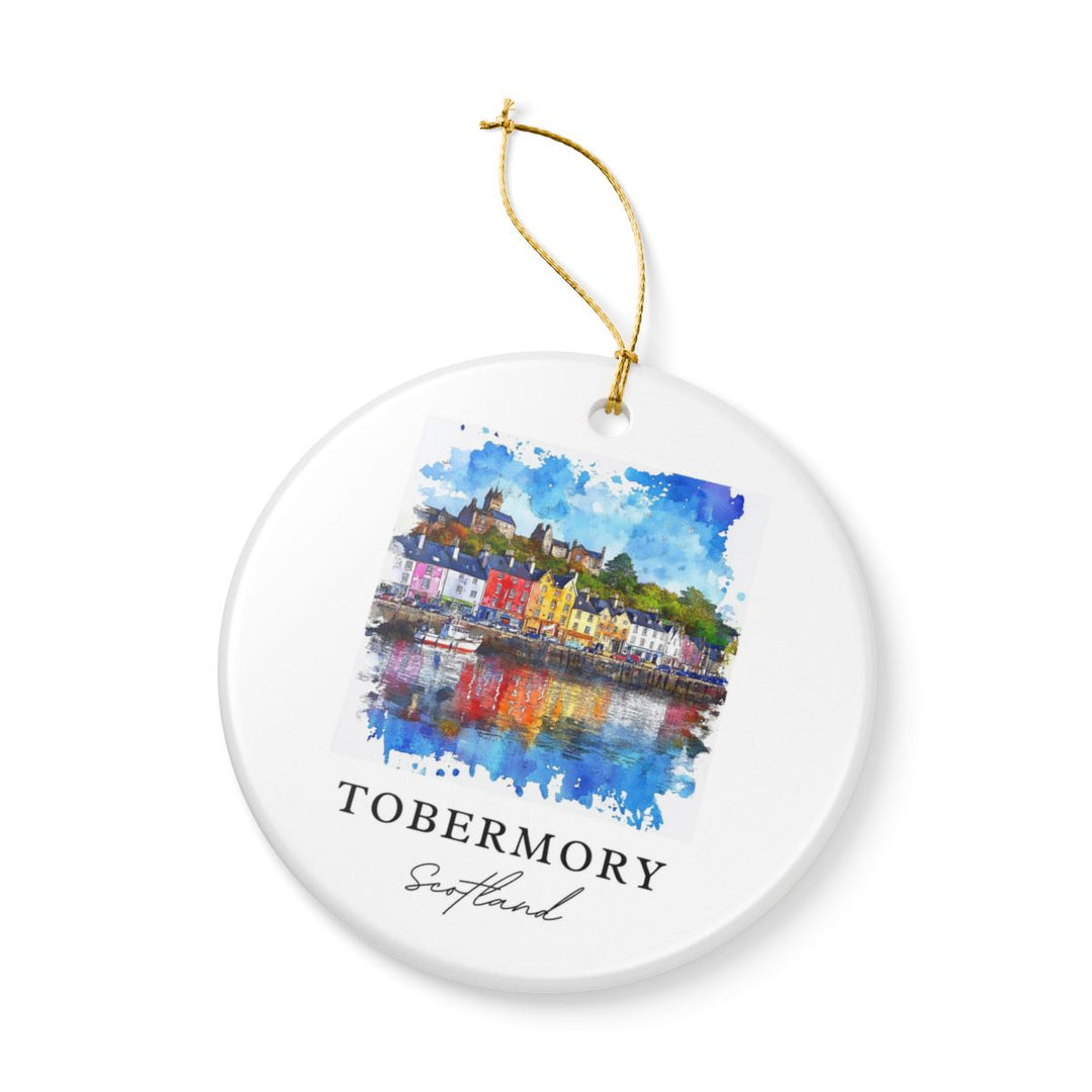 Tobermory Ornament: Unique Tobermory Souvenir, Tobermory Xmas Decor, and Authentic Tobermory Gift