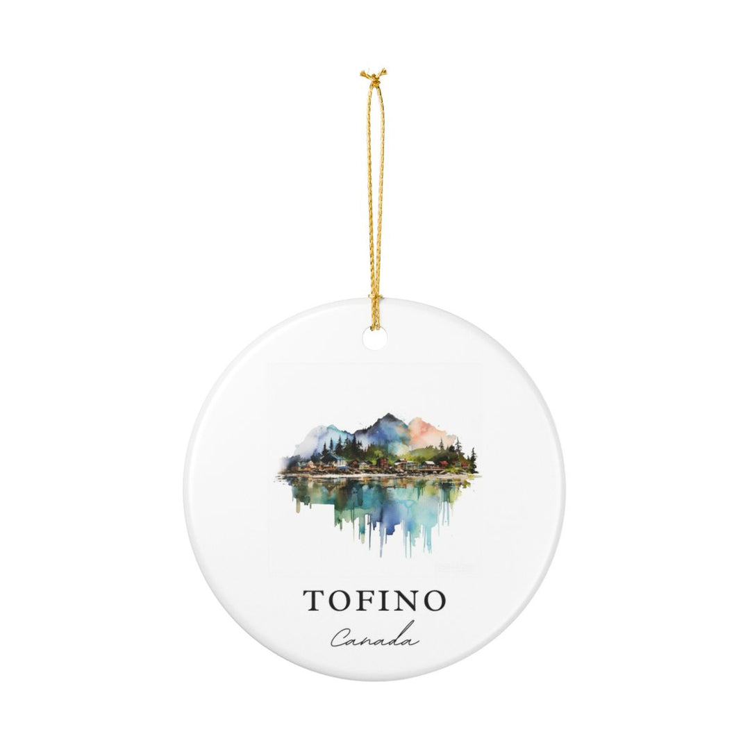 Tofino Canada Ornament: Unique Tofino Souvenir, Tofino Canada Xmas Decor, and Authentic Tofino Gift