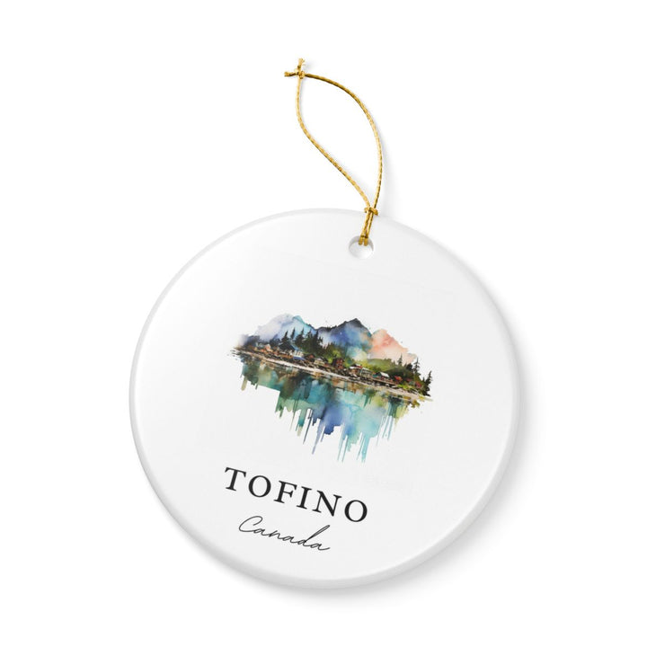 Tofino Canada Ornament: Unique Tofino Souvenir, Tofino Canada Xmas Decor, and Authentic Tofino Gift