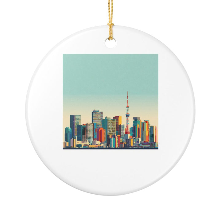 Tokyo Japan Ornament: Unique Tokyo Souvenir, Tokyo Japan Xmas Decor, and Authentic Tokyo Gift