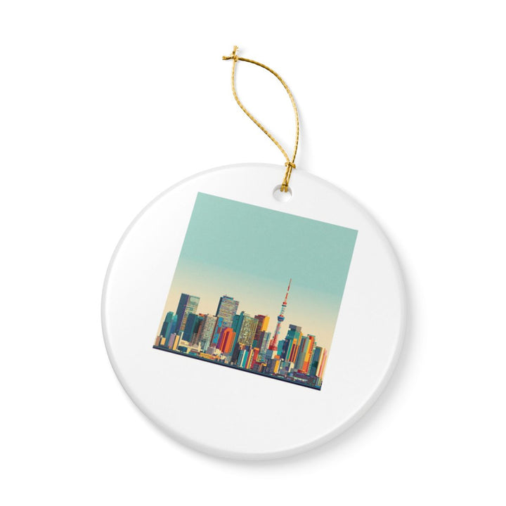 Tokyo Japan Ornament: Unique Tokyo Souvenir, Tokyo Japan Xmas Decor, and Authentic Tokyo Gift