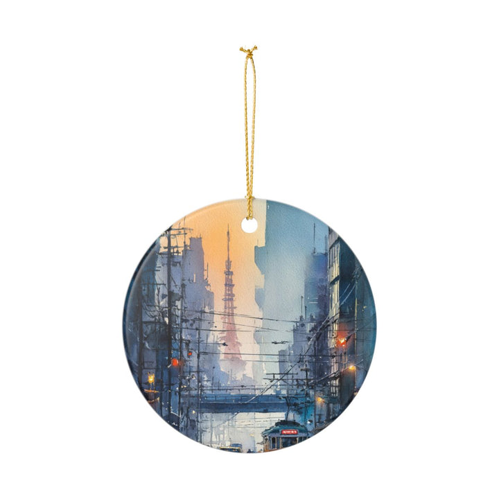 Tokyo Japan Ornament: Unique Tokyo Souvenir, Tokyo Japan Xmas Decor, and Authentic Tokyo Gift