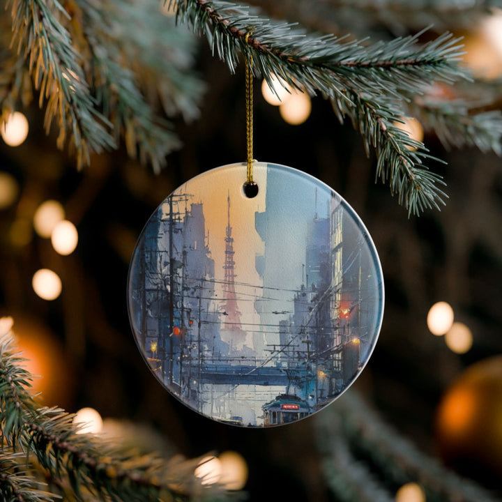 Tokyo Japan Ornament: Unique Tokyo Souvenir, Tokyo Japan Xmas Decor, and Authentic Tokyo Gift