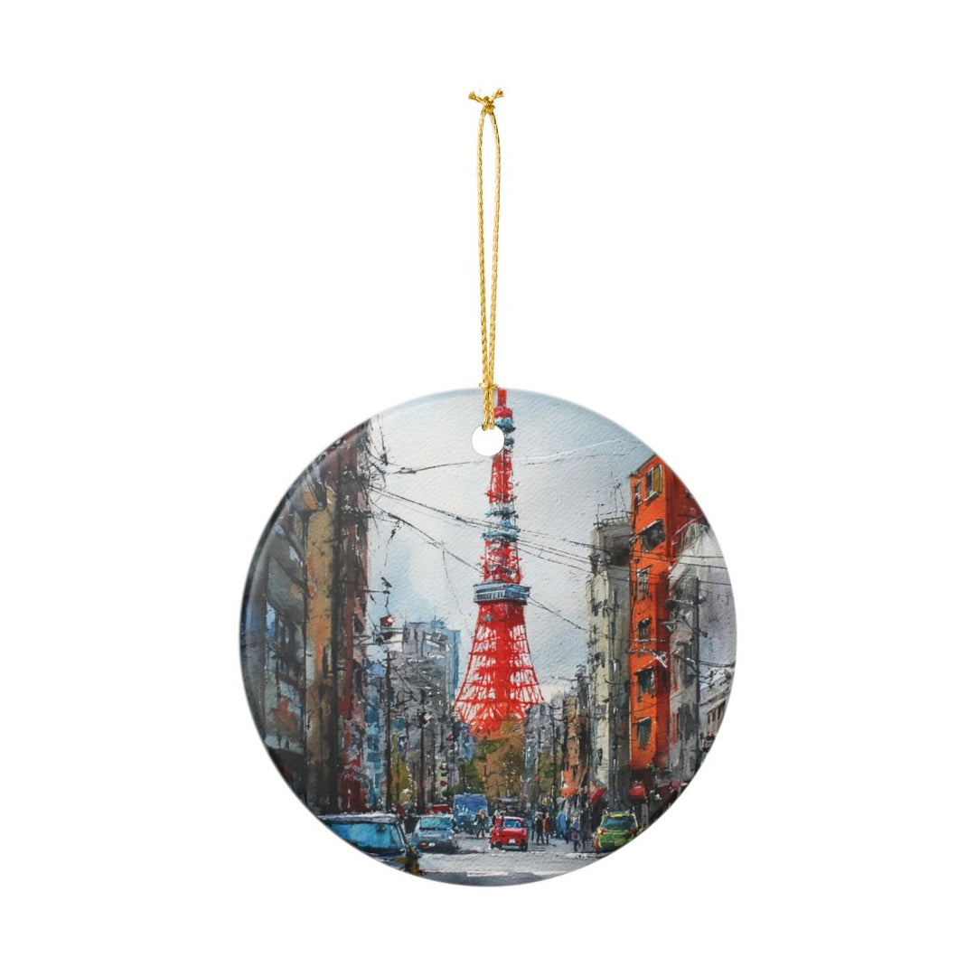 Tokyo Japan Ornament: Unique Tokyo Souvenir, Tokyo Japan Xmas Decor, and Authentic Tokyo Gift