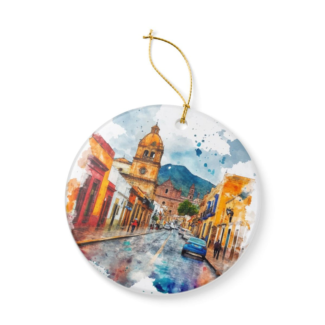 Toluca Mexico Ornament: Unique Toluca Souvenir, Toluca Mexico Xmas Decor, and Authentic Toluca Gift