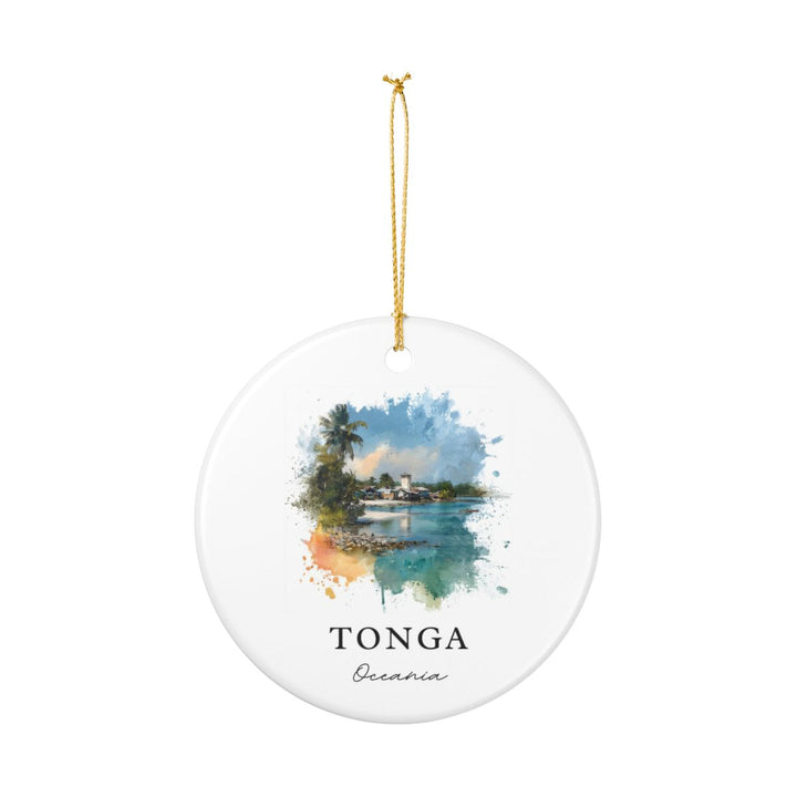 Tonga Ornament: Unique Tonga Souvenir, Tonga Xmas Decor, and Authentic Tonga Gift