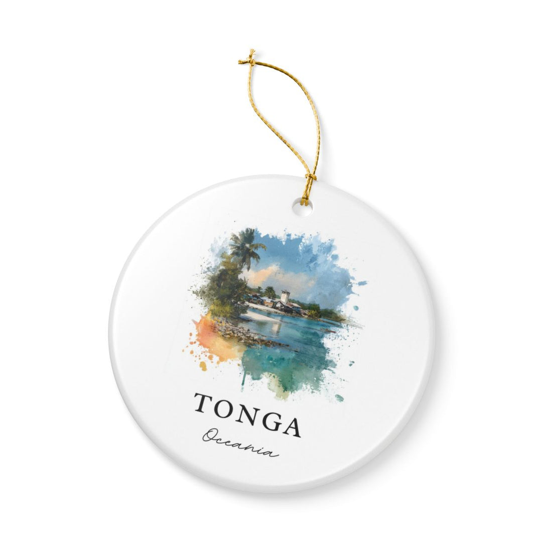 Tonga Ornament: Unique Tonga Souvenir, Tonga Xmas Decor, and Authentic Tonga Gift