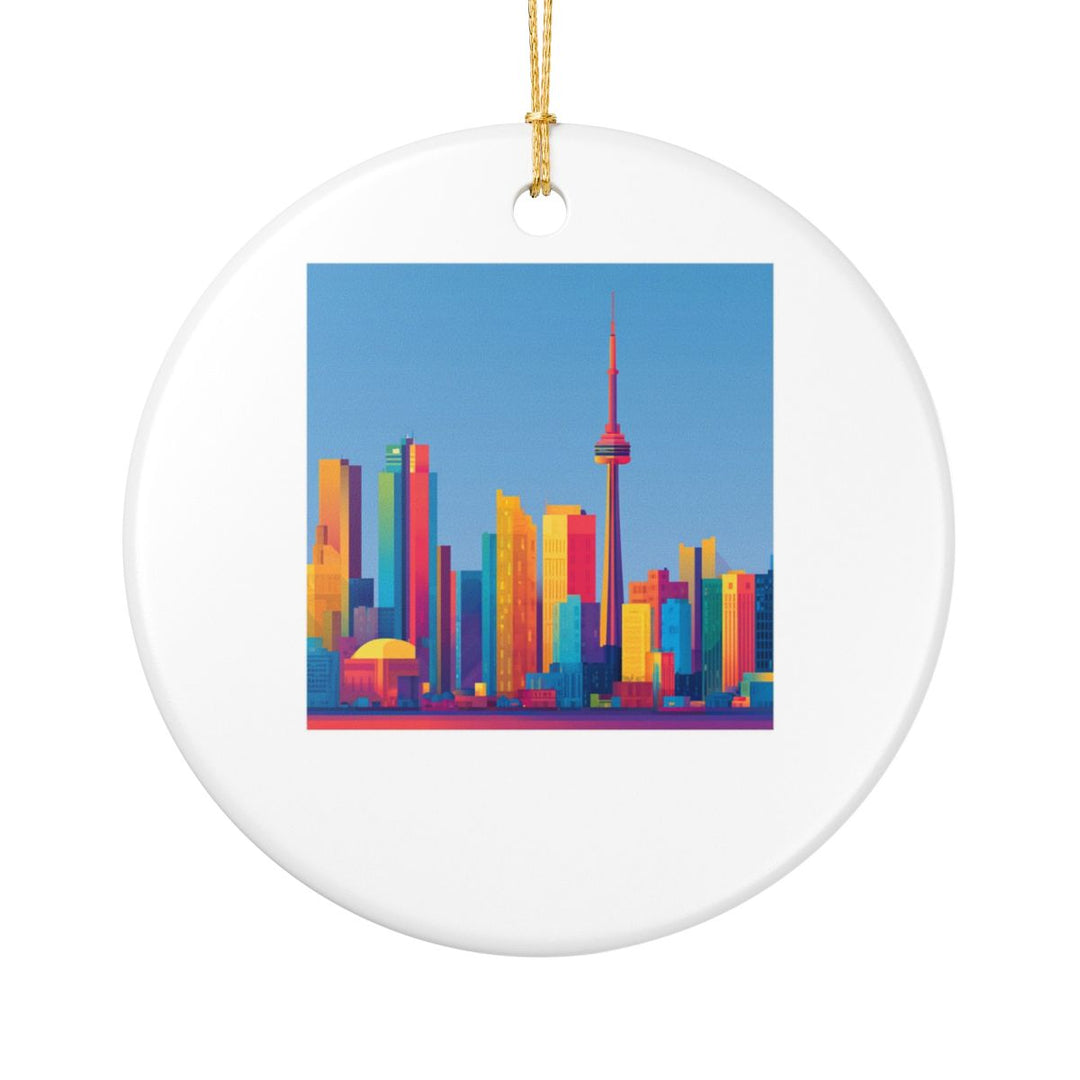 Toronto Canada Ornament: Unique Toronto Souvenir, Toronto Canada Xmas Decor, and Authentic Toronto Gift
