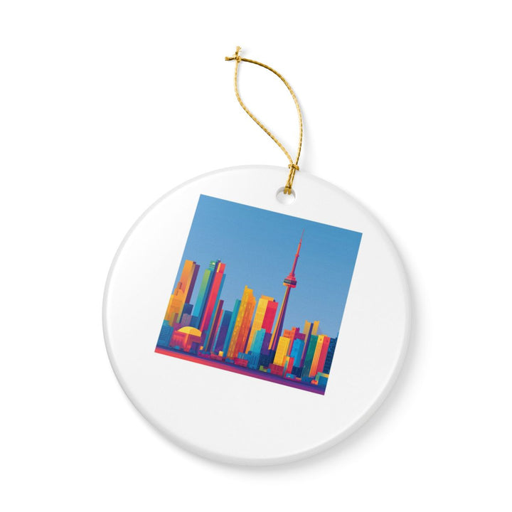 Toronto Canada Ornament: Unique Toronto Souvenir, Toronto Canada Xmas Decor, and Authentic Toronto Gift