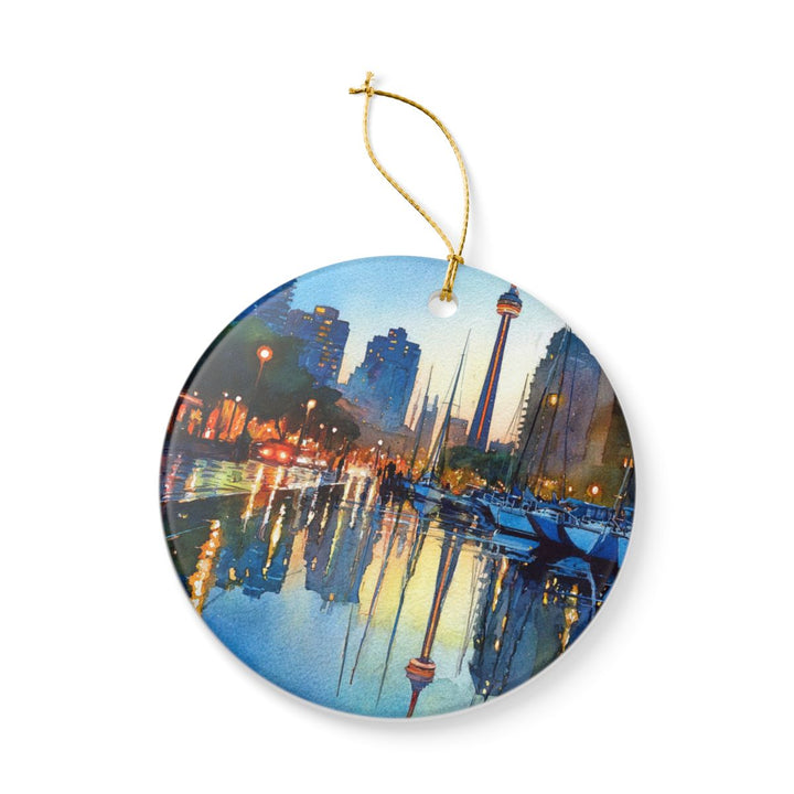 Toronto Canada Ornament: Unique Toronto Souvenir, Toronto Canada Xmas Decor, and Authentic Toronto Gift