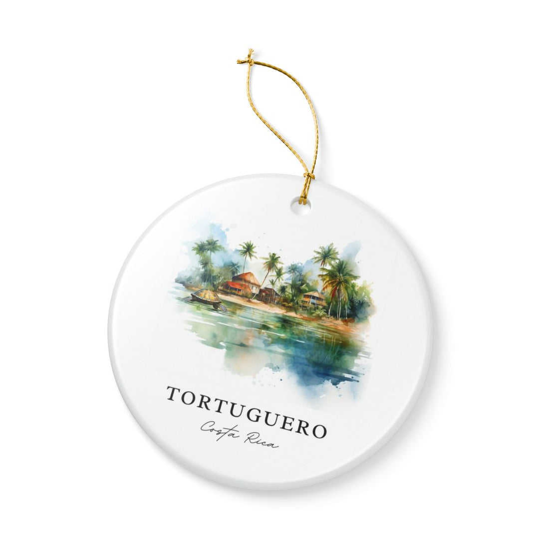 Tortuguero Costa Rica Ornament: Unique Tortuguero Costa Rica Souvenir, Tortuguero Costa Rica Xmas Decor, and Authentic Tortuguero Costa Rica Gift