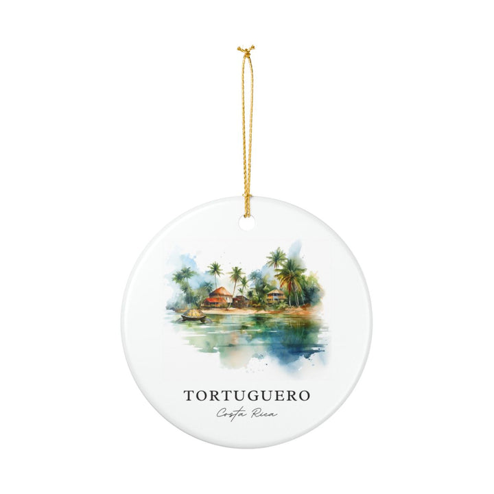Tortuguero Costa Rica Ornament: Unique Tortuguero Costa Rica Souvenir, Tortuguero Costa Rica Xmas Decor, and Authentic Tortuguero Costa Rica Gift
