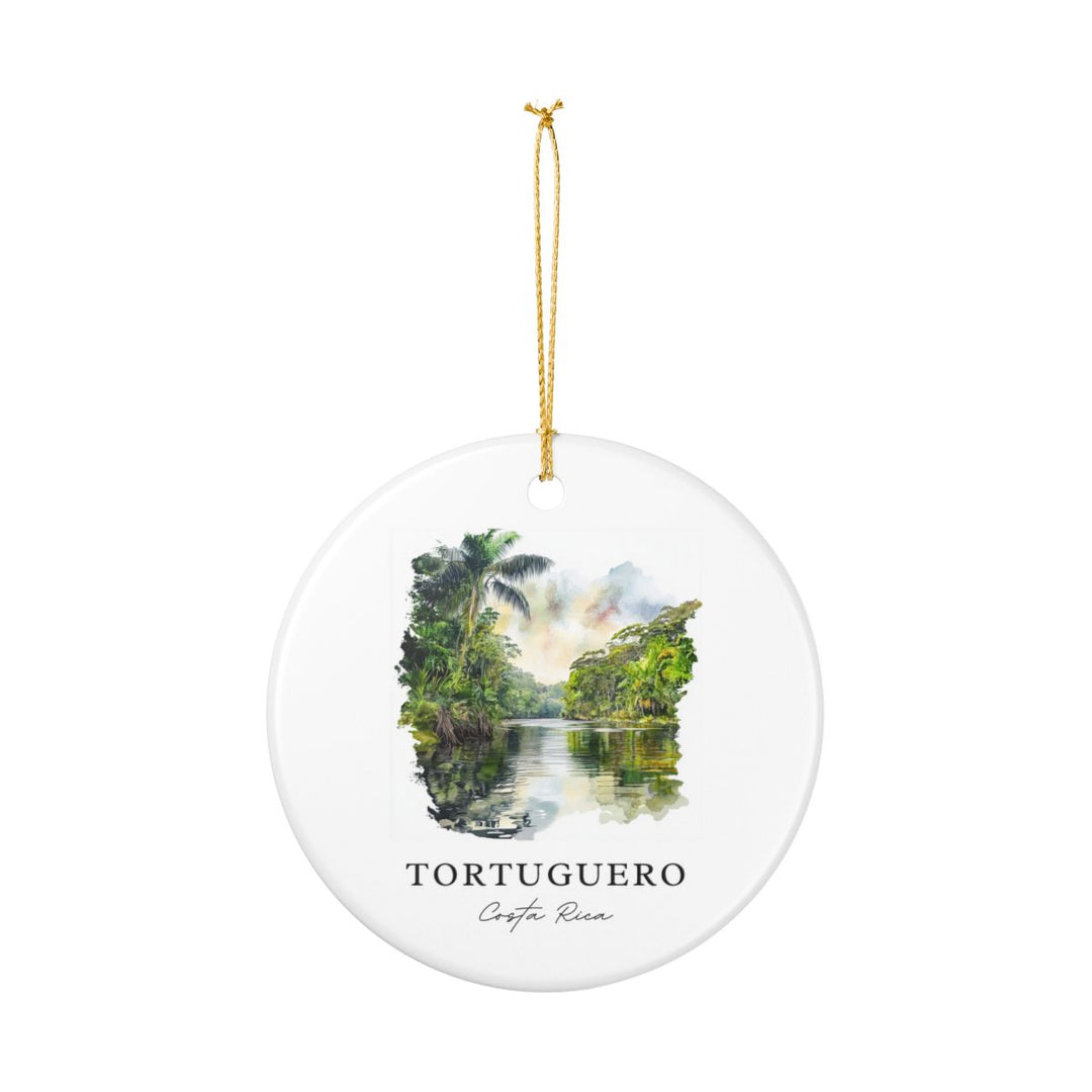 Tortuguero Costa Rica Ornament: Unique Tortuguero Costa Rica Souvenir, Tortuguero Costa Rica Xmas Decor, and Authentic Tortuguero Costa Rica Gift