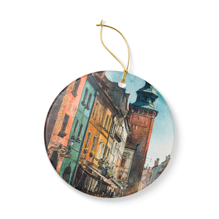 Torun Poland Ornament: Unique Torun Souvenir, Torun Poland Xmas Decor, and Authentic Torun Gift