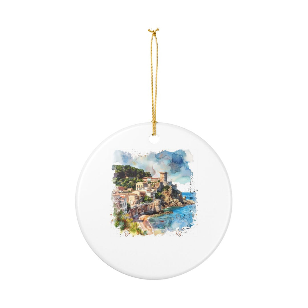 Tossa DE Mar Ornament: Unique Tossa DE Mar Souvenir, Tossa DE Mar Xmas Decor, and Authentic Tossa DE Mar Gift