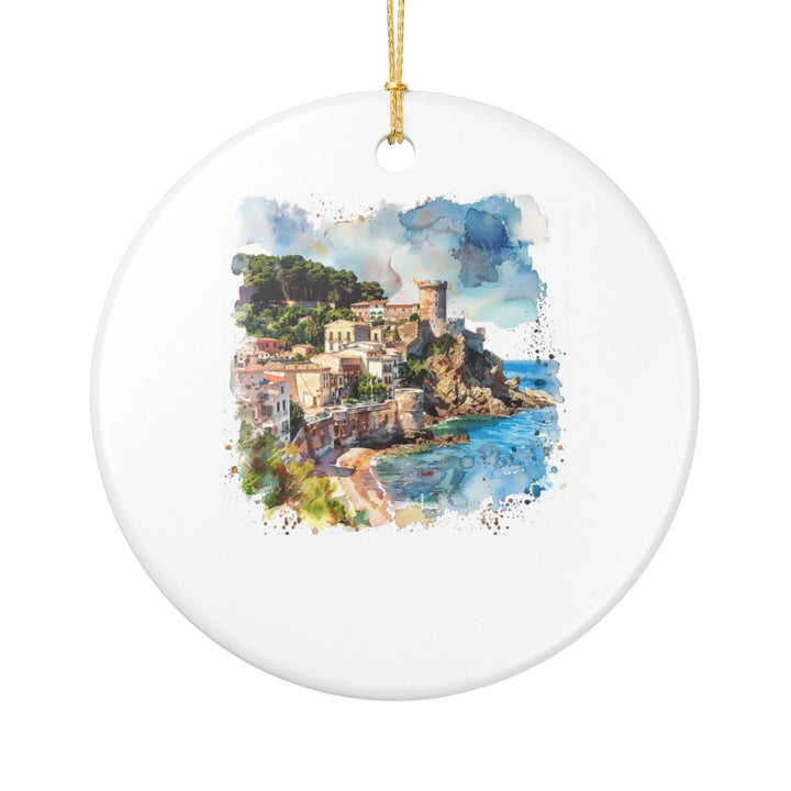Tossa DE Mar Ornament: Unique Tossa DE Mar Souvenir, Tossa DE Mar Xmas Decor, and Authentic Tossa DE Mar Gift