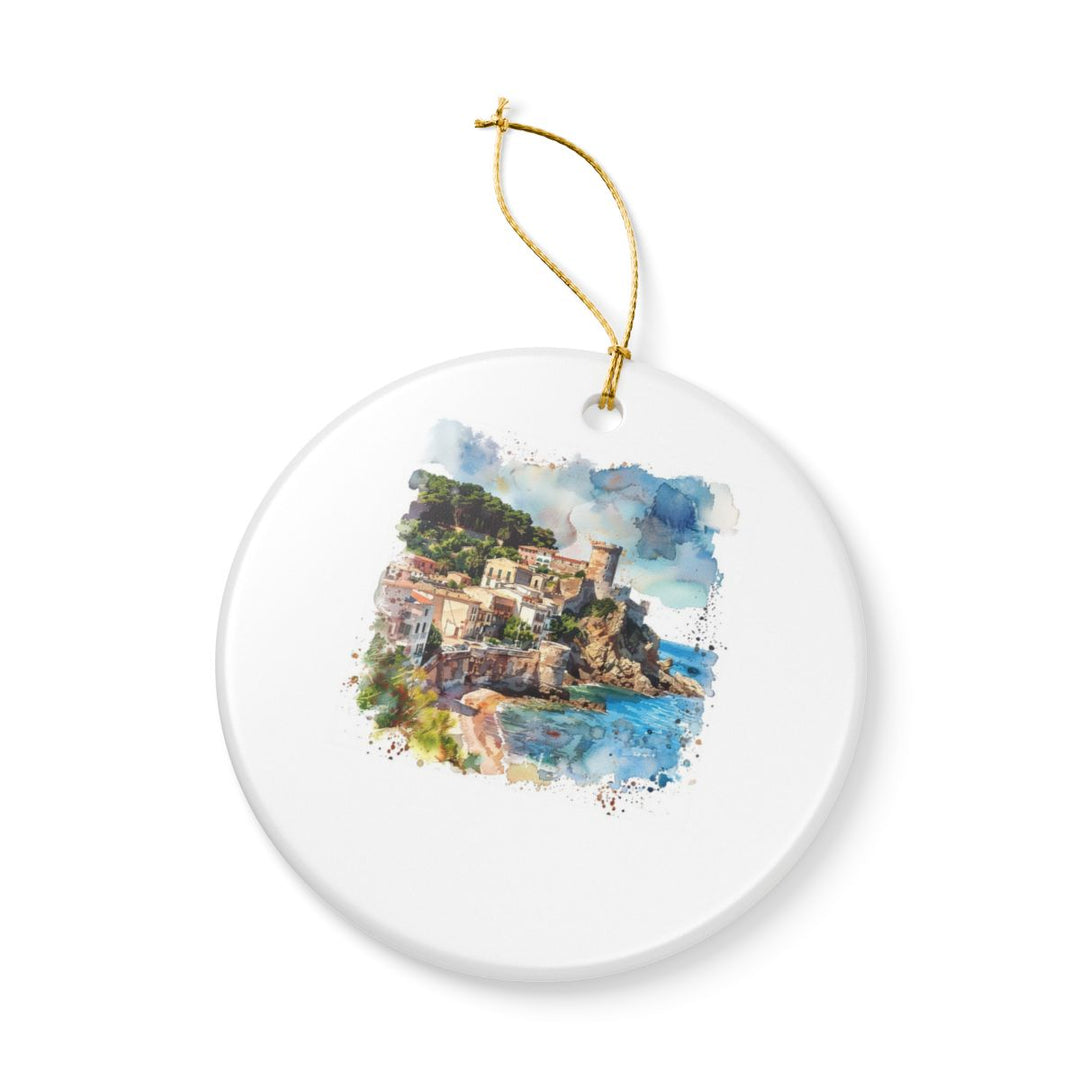Tossa DE Mar Ornament: Unique Tossa DE Mar Souvenir, Tossa DE Mar Xmas Decor, and Authentic Tossa DE Mar Gift