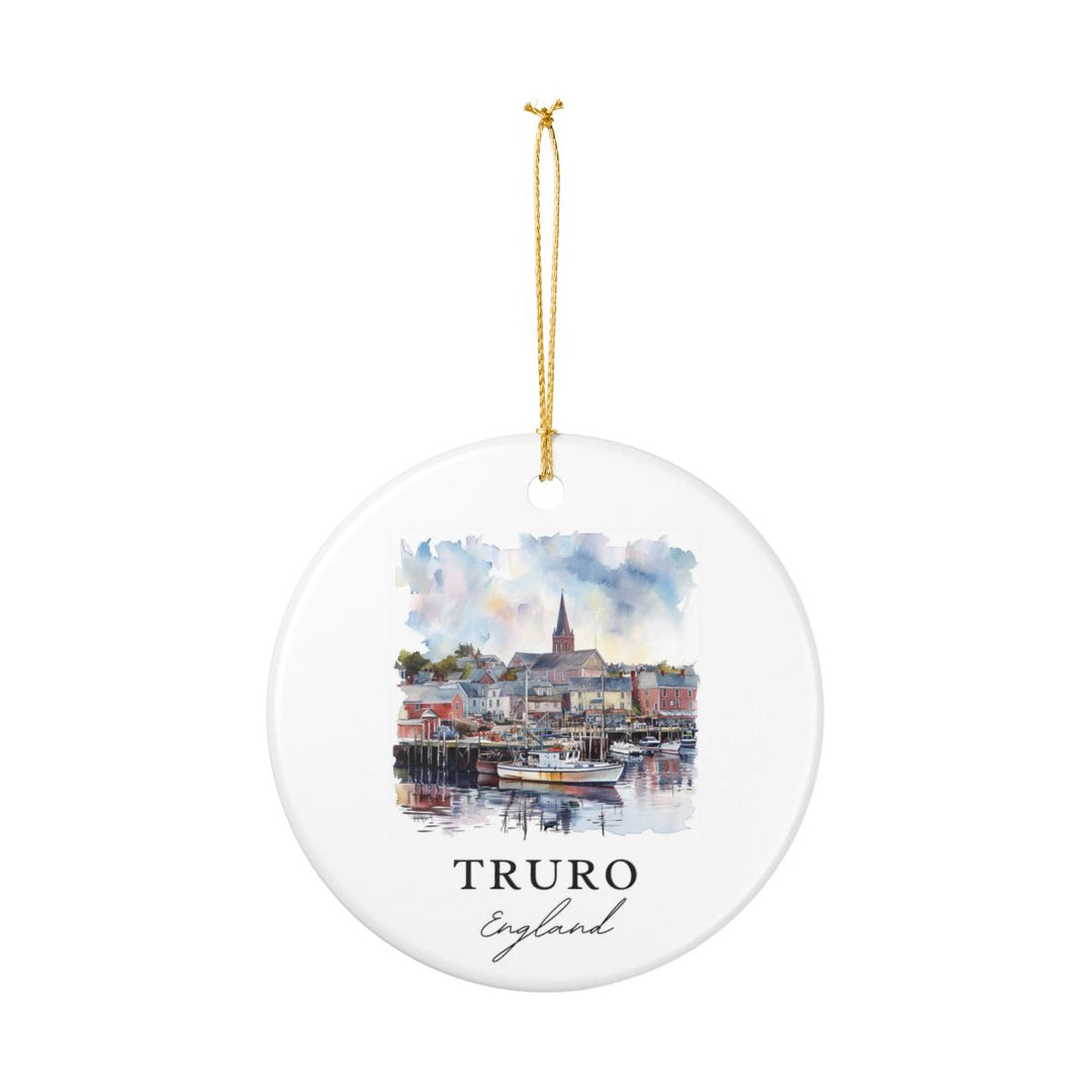 Truro England Ornament: Unique Truro England Souvenir, Truro England Xmas Decor, and Authentic Truro England Gift