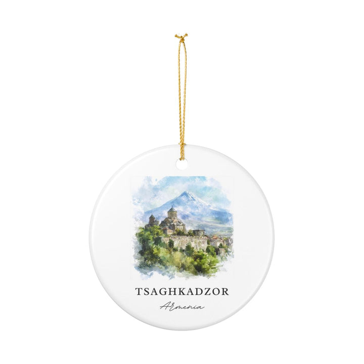 Tsaghkadzor Armenia Ornament: Unique Tsaghkadzor Armenia Souvenir, Tsaghkadzor Armenia Xmas Decor, and Authentic Tsaghkadzor Armenia Gift
