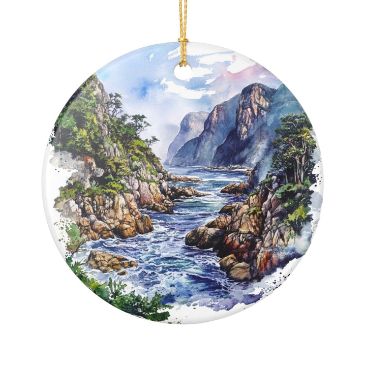 Tsitsikamma South Africa Ornament: Unique Tsitsikamma Souvenir, Tsitsikamma South Africa Xmas Decor, and Authentic Tsitsikamma Gift