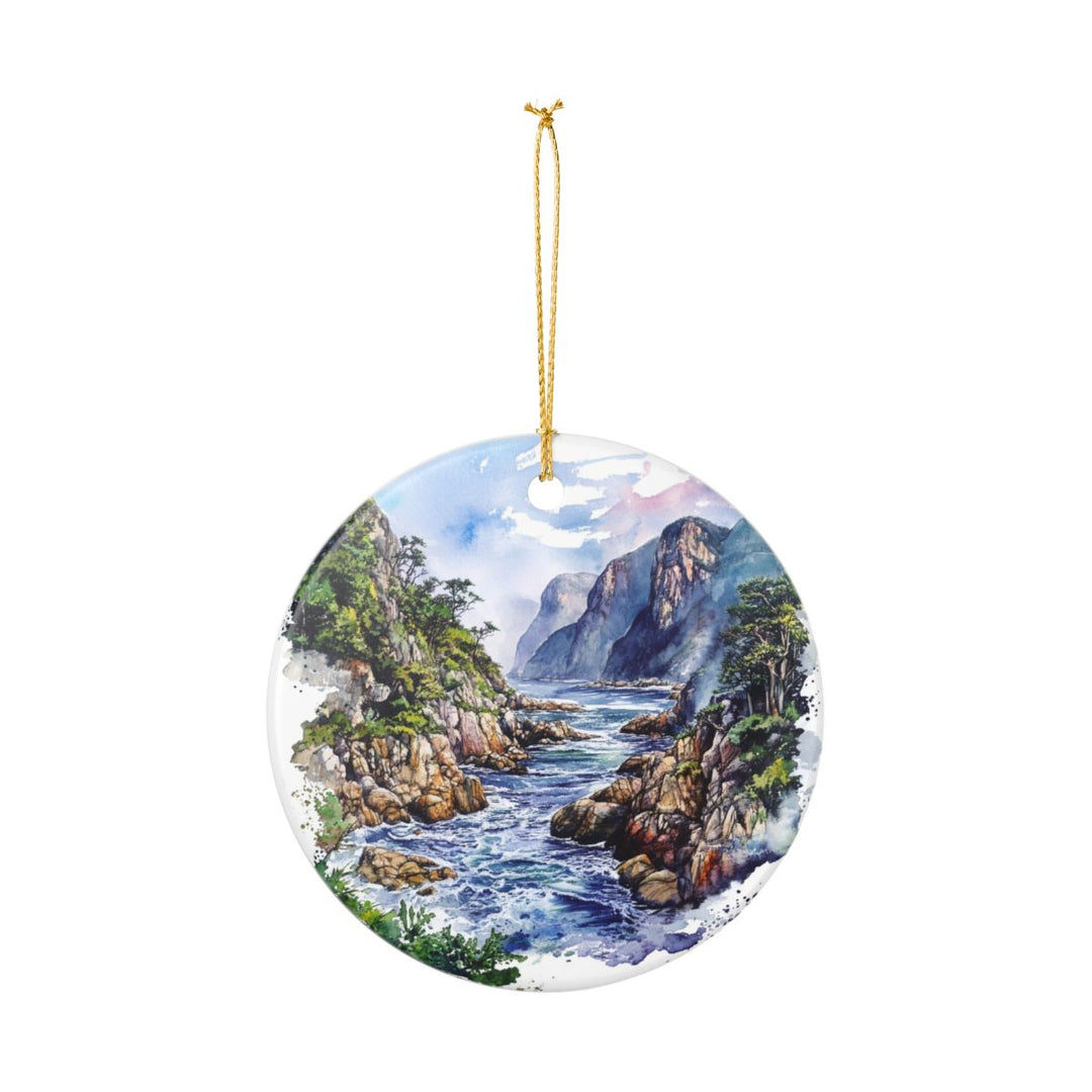 Tsitsikamma South Africa Ornament: Unique Tsitsikamma Souvenir, Tsitsikamma South Africa Xmas Decor, and Authentic Tsitsikamma Gift
