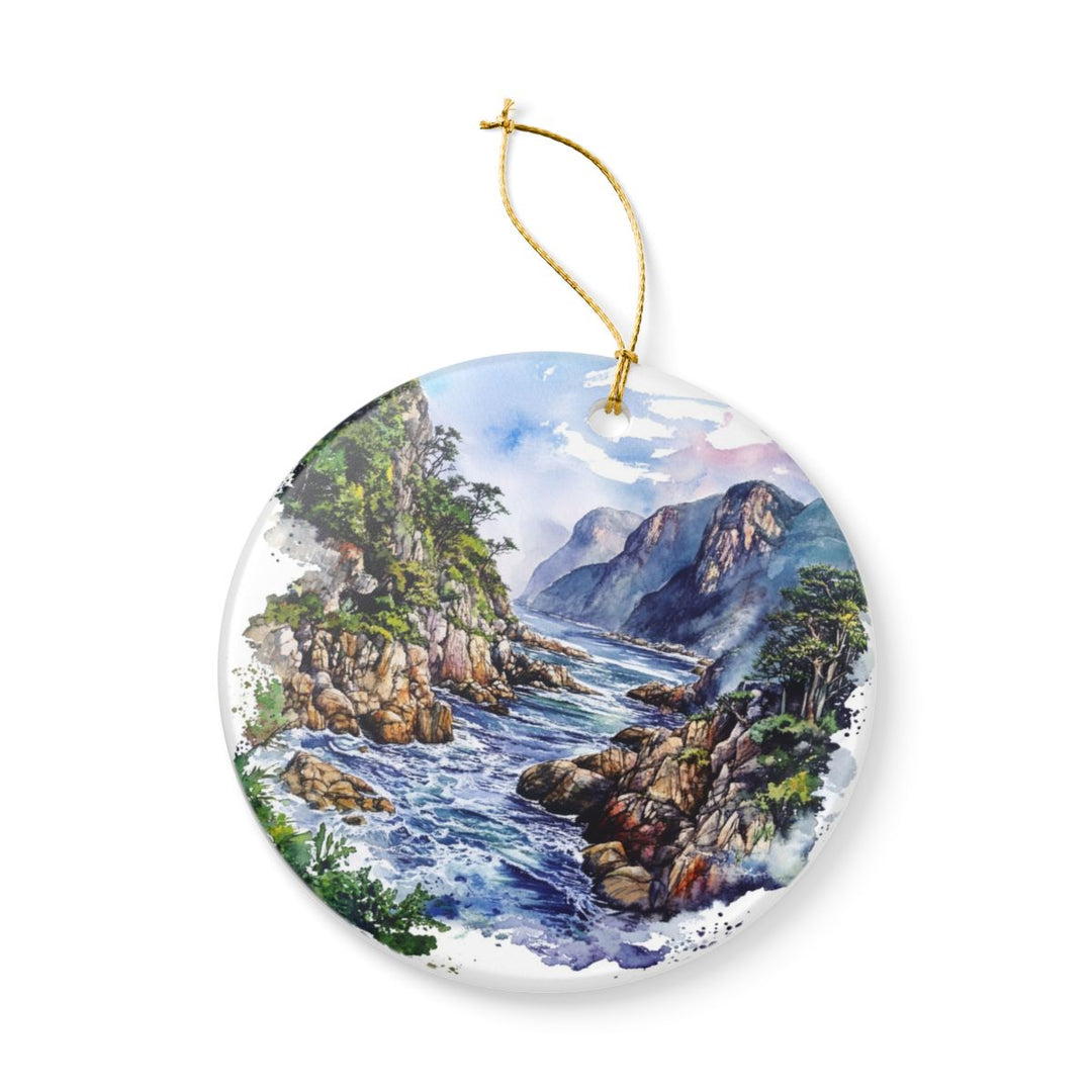Tsitsikamma South Africa Ornament: Unique Tsitsikamma Souvenir, Tsitsikamma South Africa Xmas Decor, and Authentic Tsitsikamma Gift