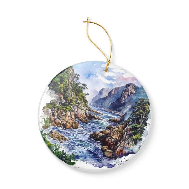Tsitsikamma South Africa Ornament: Unique Tsitsikamma Souvenir, Tsitsikamma South Africa Xmas Decor, and Authentic Tsitsikamma Gift