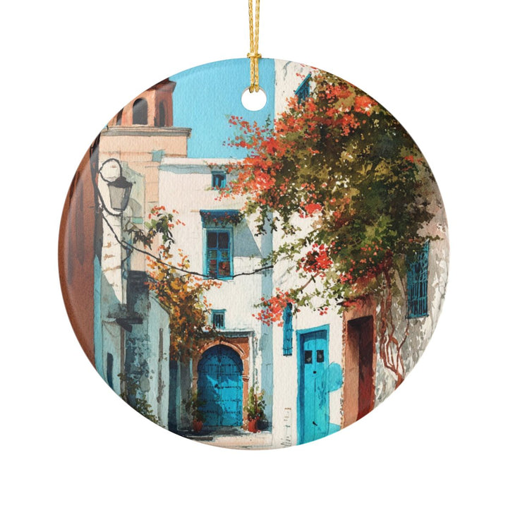 Tunis Tunisia Ornament: Unique Tunis Souvenir, Tunis Tunisia Xmas Decor, and Authentic Tunis Gift