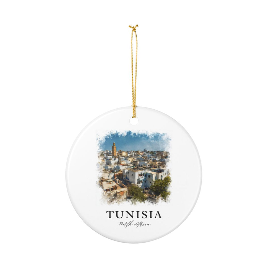 Tunisia Africa Ornament: Unique Tunisia Africa Souvenir, Tunisia Africa Xmas Decor, and Authentic Tunisia Africa Gift