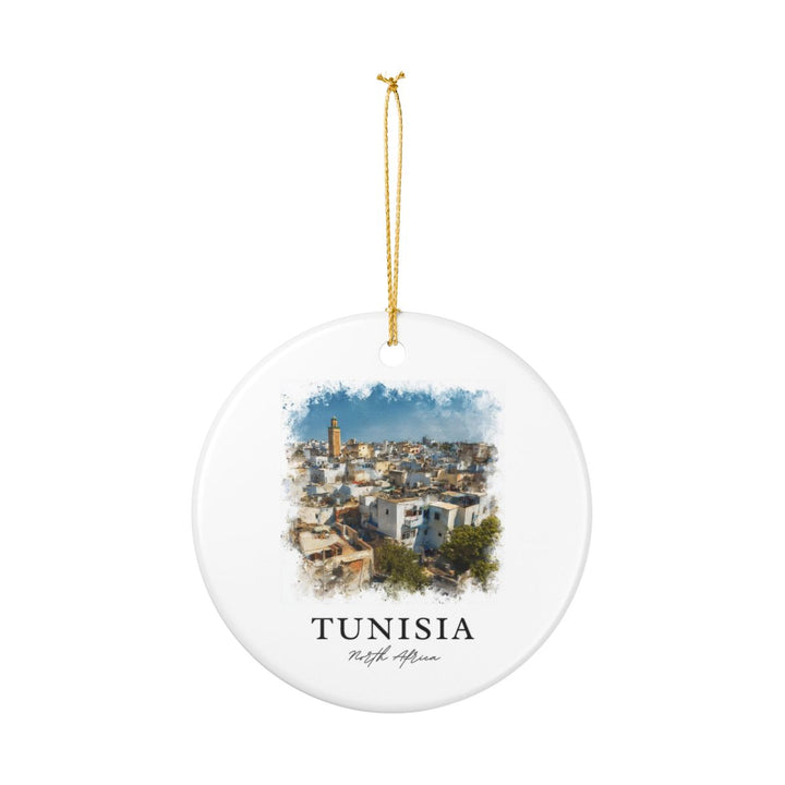 Tunisia Africa Ornament: Unique Tunisia Africa Souvenir, Tunisia Africa Xmas Decor, and Authentic Tunisia Africa Gift