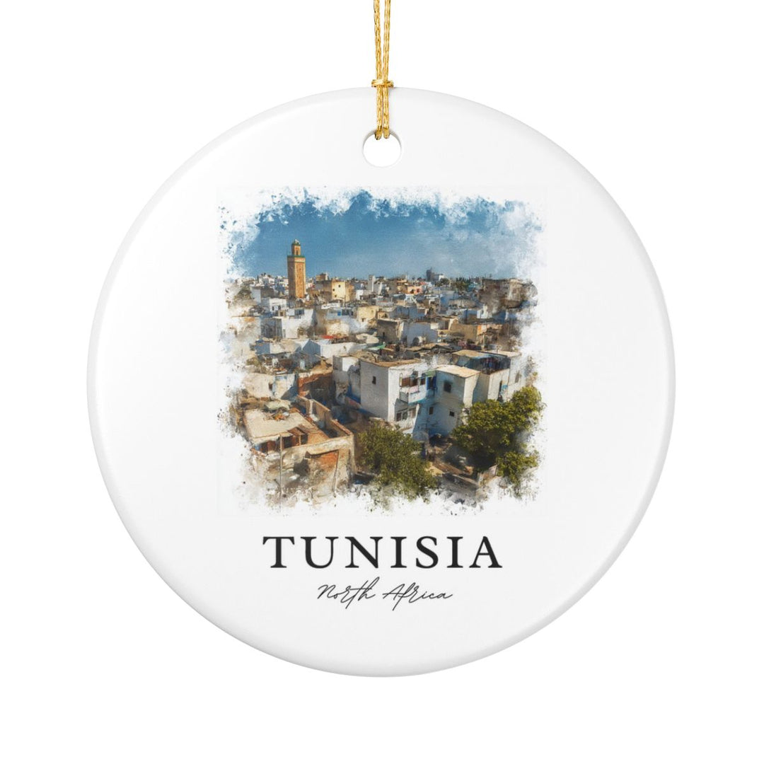 Tunisia Africa Ornament: Unique Tunisia Africa Souvenir, Tunisia Africa Xmas Decor, and Authentic Tunisia Africa Gift