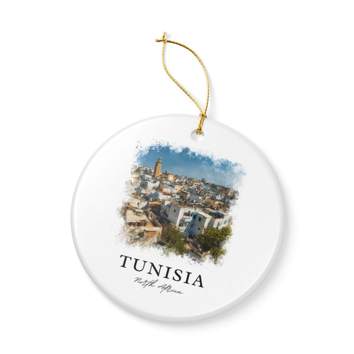 Tunisia Africa Ornament: Unique Tunisia Africa Souvenir, Tunisia Africa Xmas Decor, and Authentic Tunisia Africa Gift