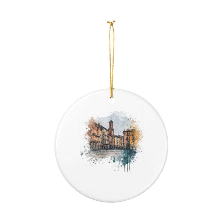 Turin Italy Ornament: Unique Turin Italy Souvenir, Turin Italy Xmas Decor, and Authentic Turin Italy Gift